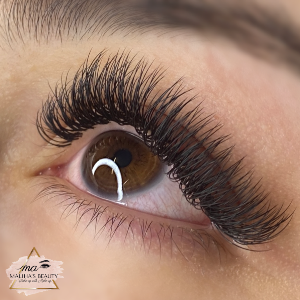 Wimpernverlängerung 2D Technik